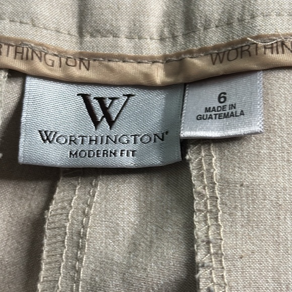 Women Beige Dress Pants Size 6 - Picture 3 of 4